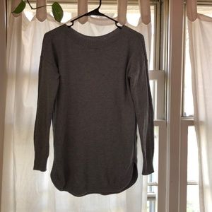 Old Navy tunic sweater. Size Small Grey-blue